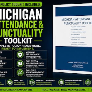 Missouri Office Kit | Personal-Policy, Vorgesetzten-Skript, Mitarbeiter-Formulare (Word, PDF)
