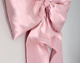 OverSized Fabric Bows for Girl's Room Over the Bed or Dresser Bows Handmade After Order