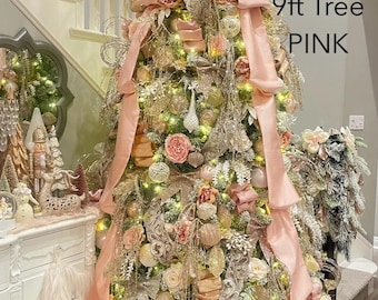 Tree Topper Bow Extra Large Fabric Bows for Weddings Bridal Party Gender Reveals Event Décor for Mantel Door Hand Made After Order