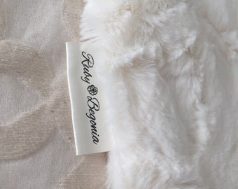 BABY QUILT baby bedding neutral baby blanket heirloom "Oatmeal & Cream" luxe collection, Custom Made After Order