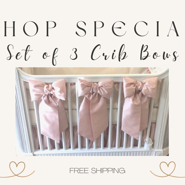 Crib Bows Etsy