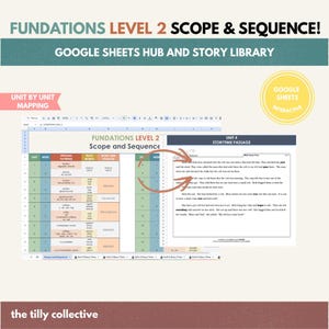 Fundations Level 2 Digital Scope and Sequence | Phonics & Storytime Hub