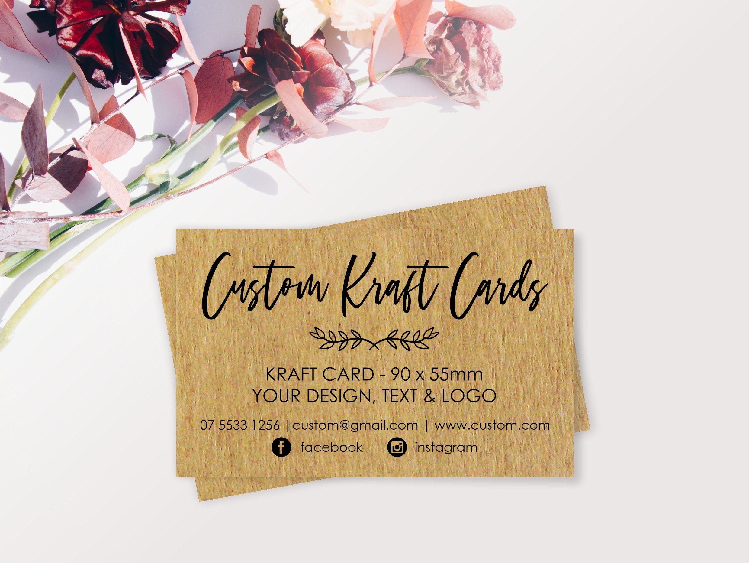 Etsy sale business cards