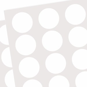 blank sticker sheets