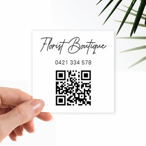 QR Code Cards | Matte 70x70mm