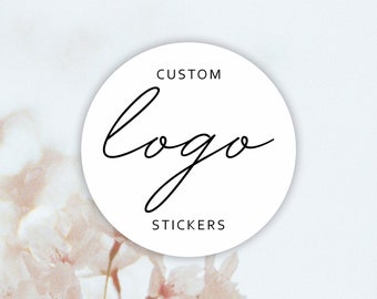 Logo Sticker Labels | Custom Logo Stickers | Round Labels for Packaging | Sold by the Sheet – Bulk Pricing Available