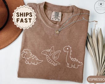 Comfort Colors® Dinosaur Shirt Dinosaur Lover Gift for Dinosaur Lover Shirt Dino Lover Gift for Dino Lover Shirt Dinosaur Enthusiast Shirt