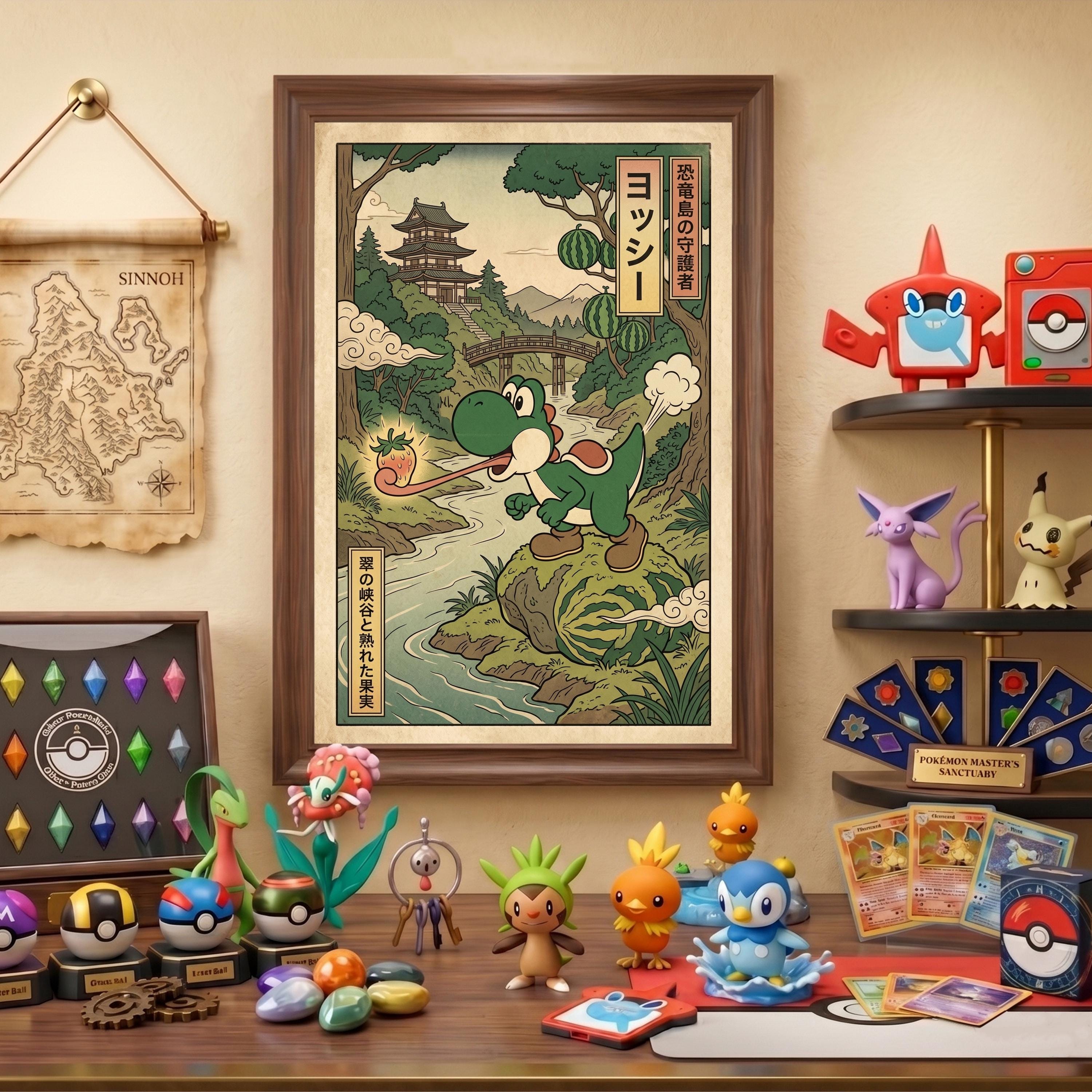 ヨッシー　A4ポスター　15枚セット Yoshi poster - Etsy 日本