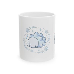 Tasse en céramique Snom | Tasse à café Pokémon | Cadeau type punaise des glaces | Marchandise monstre de poche | Thé japonais Gamer | Boisson Nintendo Switch