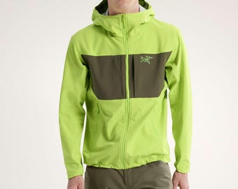 Giacca softshell unisex Arcteryx Gamma MX con cappuccio / Giacca da escursionismo e arrampicata / Resistente al vento