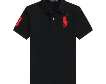 Polo Ralph Lauren pour homme coupe classique – Manches courtes de style créateur