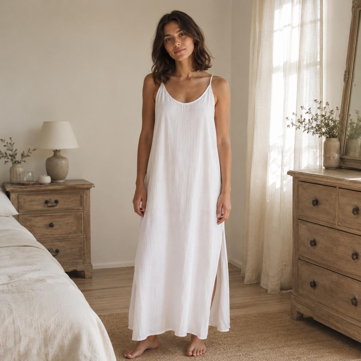 ladies maxi night dress Nightgown strapless ball gown
