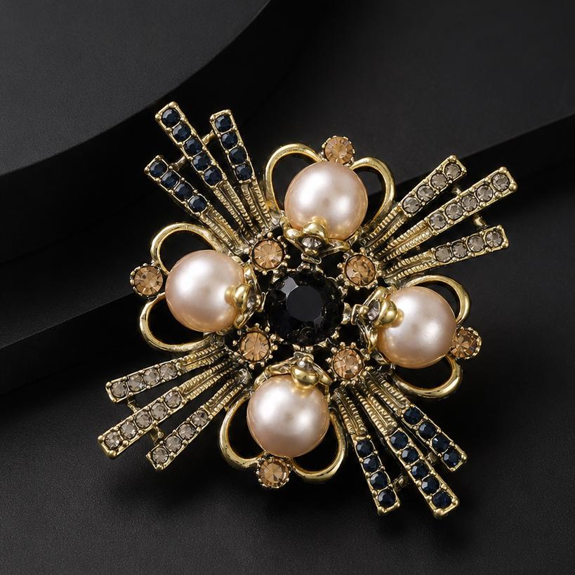 Silver pearl brooch vintage - Etsy 日本