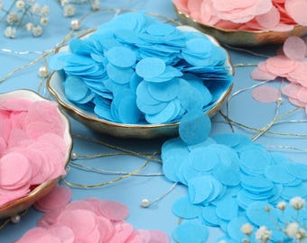 Solid Color Paper Confetti, Ideal for Weddings, Parties, and Tabletop Decoration