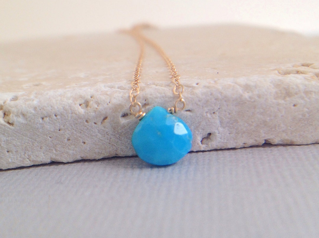 Gem Treasures Sleeping Beauty Turquoise Butterfly Necklace main image 0
