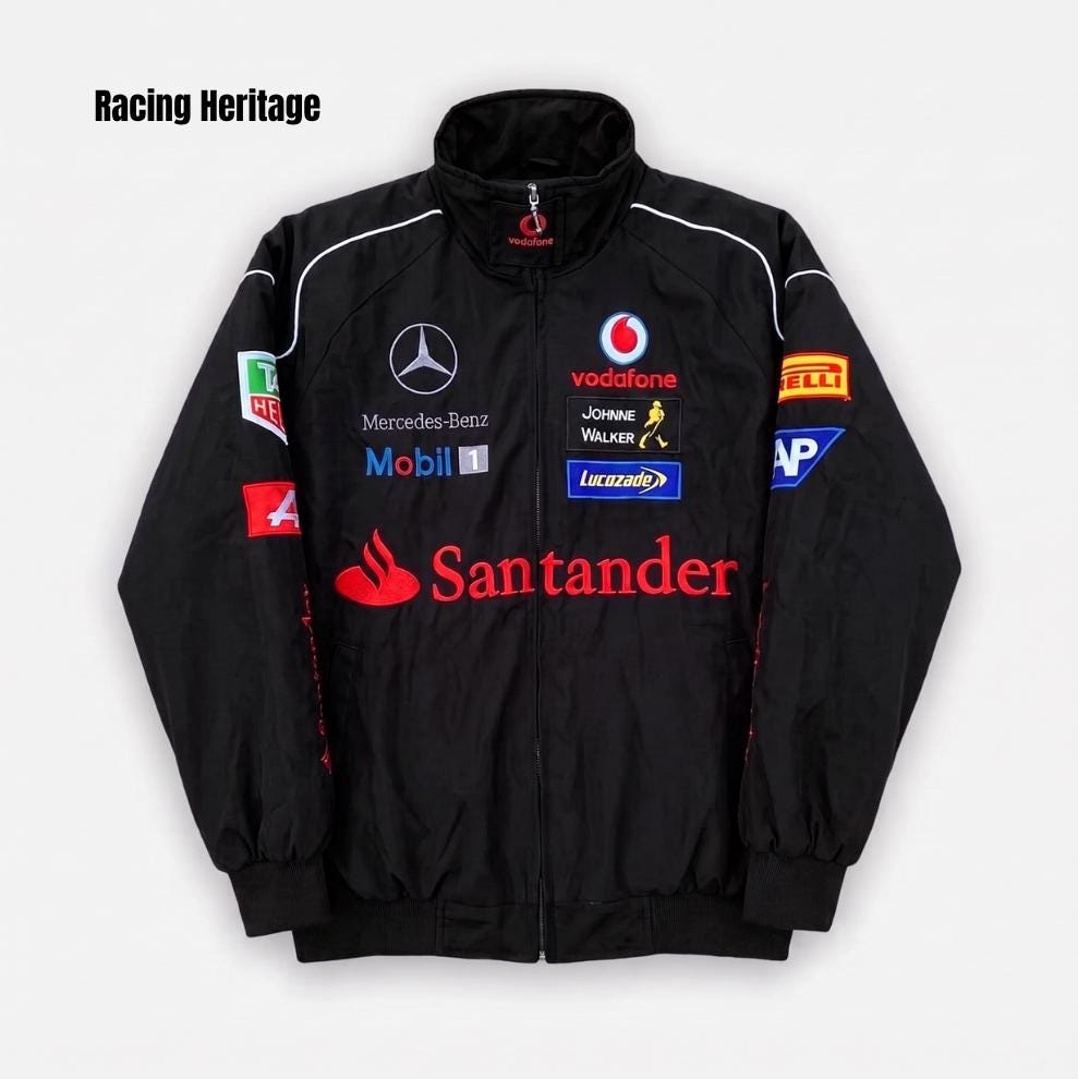 Mercedes racing jacket - Etsy 日本