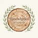 HandWhittledStudio store logo