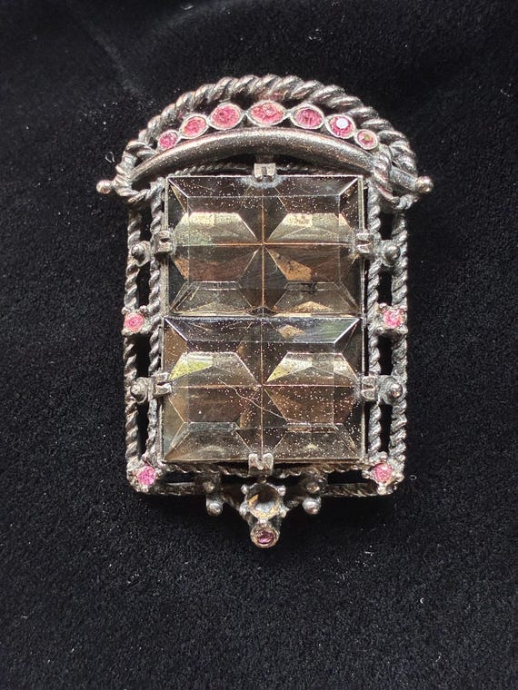 Midnight Magic brooch by Sarah Coventry