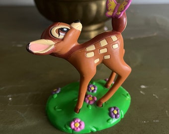 Bambi Figurine Statue Vintage Disney Girls Room Nursery