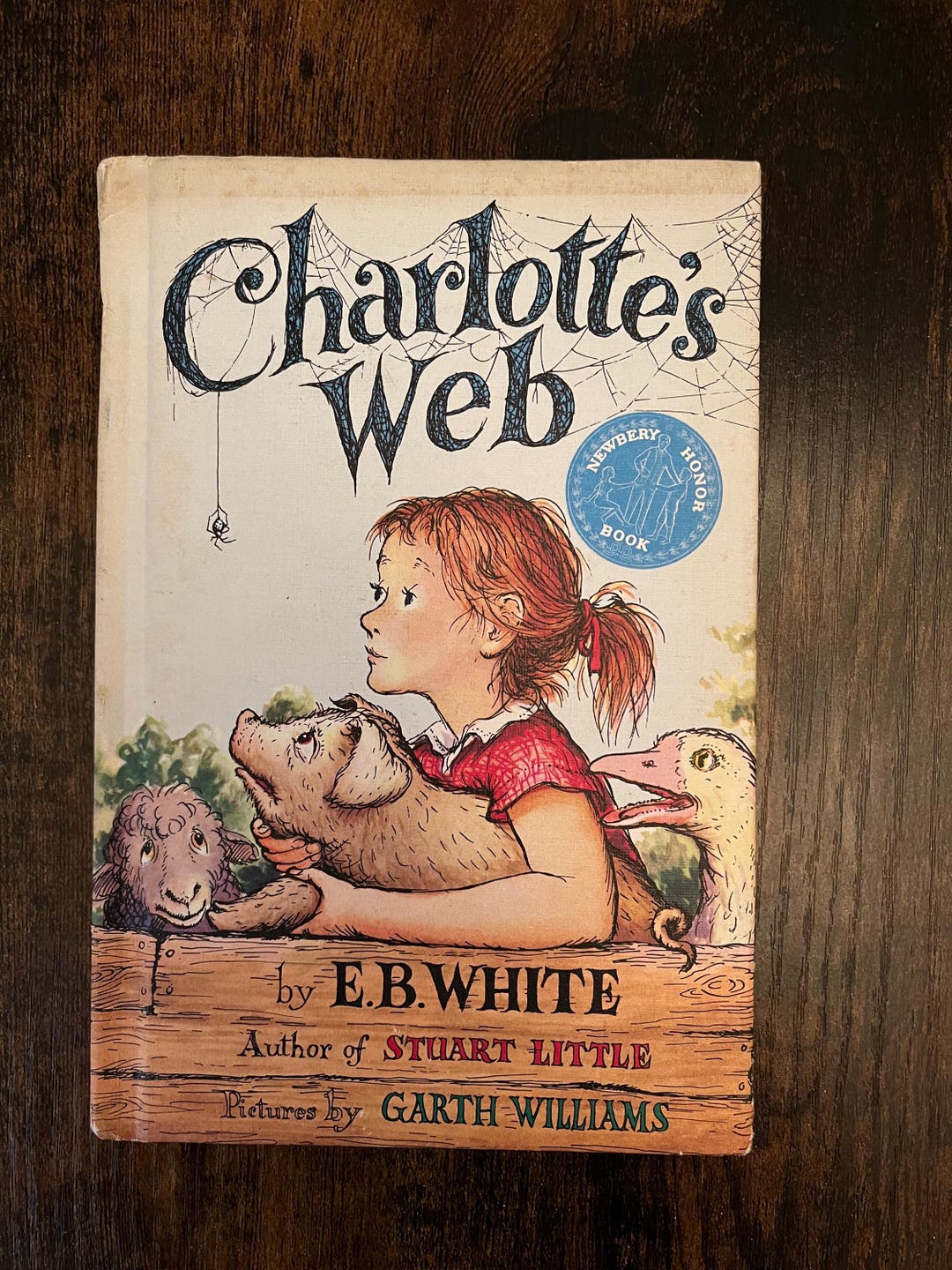 Vintage Charlotte's Web Children's Book by E.B. White (1950s) - Etsy