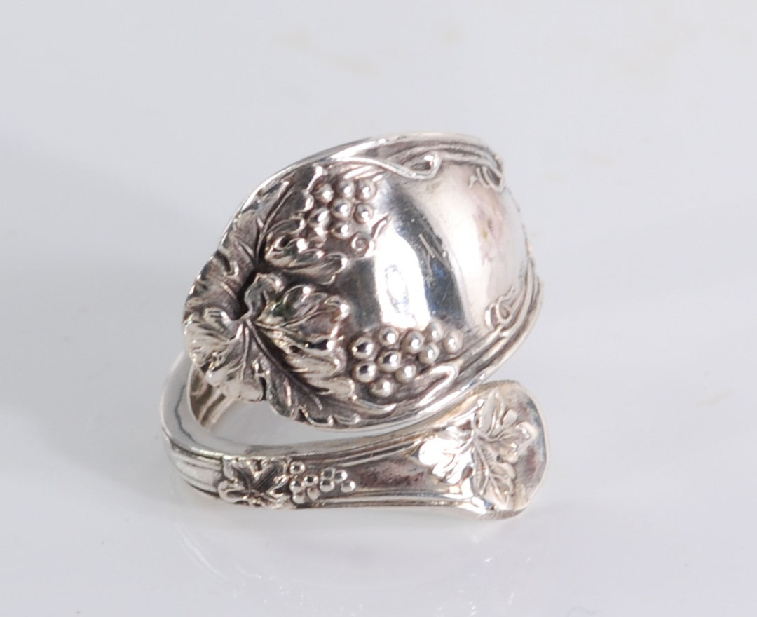 Sterling Spoon Ring, Verona Silverware Ring, Sterling Silverware ...