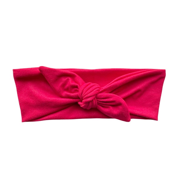 Tie Back Headband Etsy