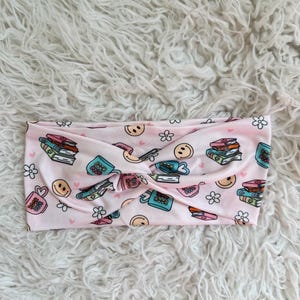Hello Headband - Twistband - Book Club - Stretchy Soft Women’s Headband