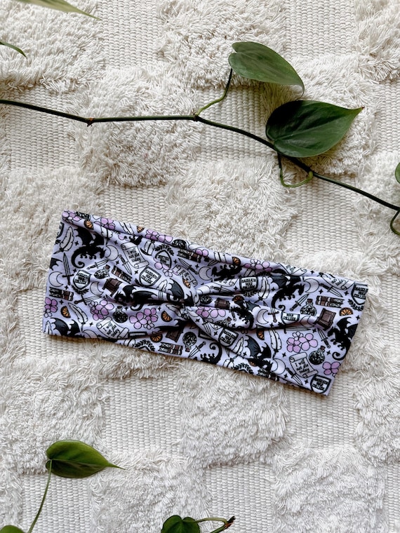 Hello Headband - Twistband - Fourth Wing - Stretchy Soft  display picture 1