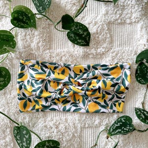 Hello Headband - Twistband - Lemon Tree - Stretchy Soft Women’s Headband
