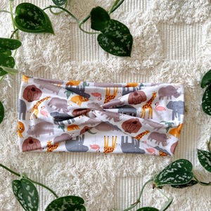 Hello Headband - Twistband - Safari - Stretchy Soft Women’s Headband