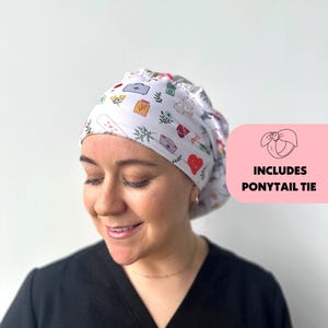 DuoStyle Scrub Hat - Nurse Life - Women’s Soft Scrub Cap