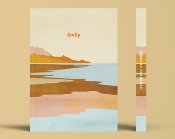 Personalized Undated Daily Planner: Custom Agenda, 6-Month Organizer