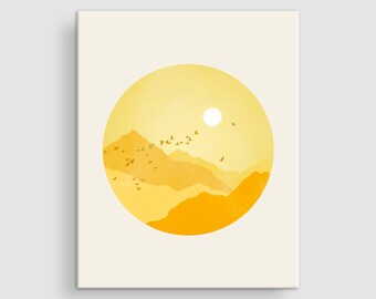 moon and stars nursery decor canvas art print new baby gender etsy