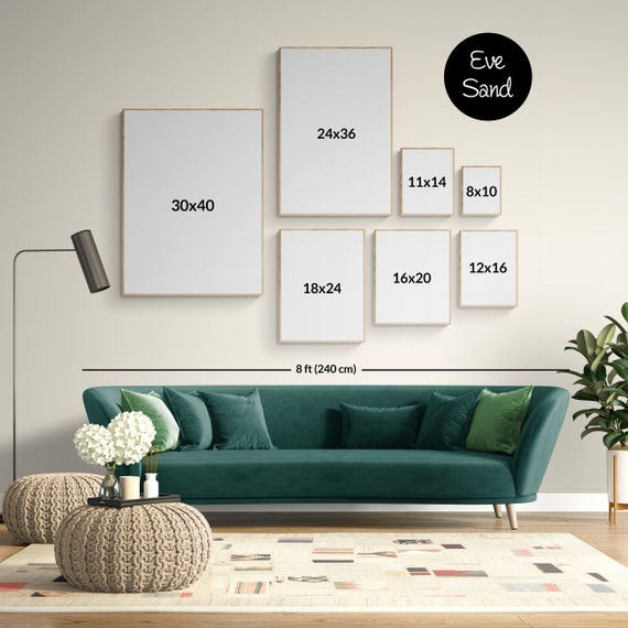 8 Large Canvas Wall Art Ideas for a Modern Living Room Makeover