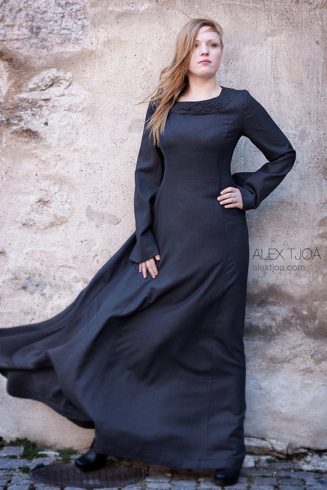Avexa-Long Western Dress main image 1