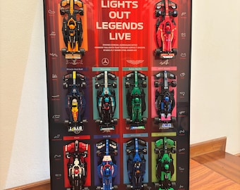 LEGO Speed Champions F1用ウォールディスプレイフレーム