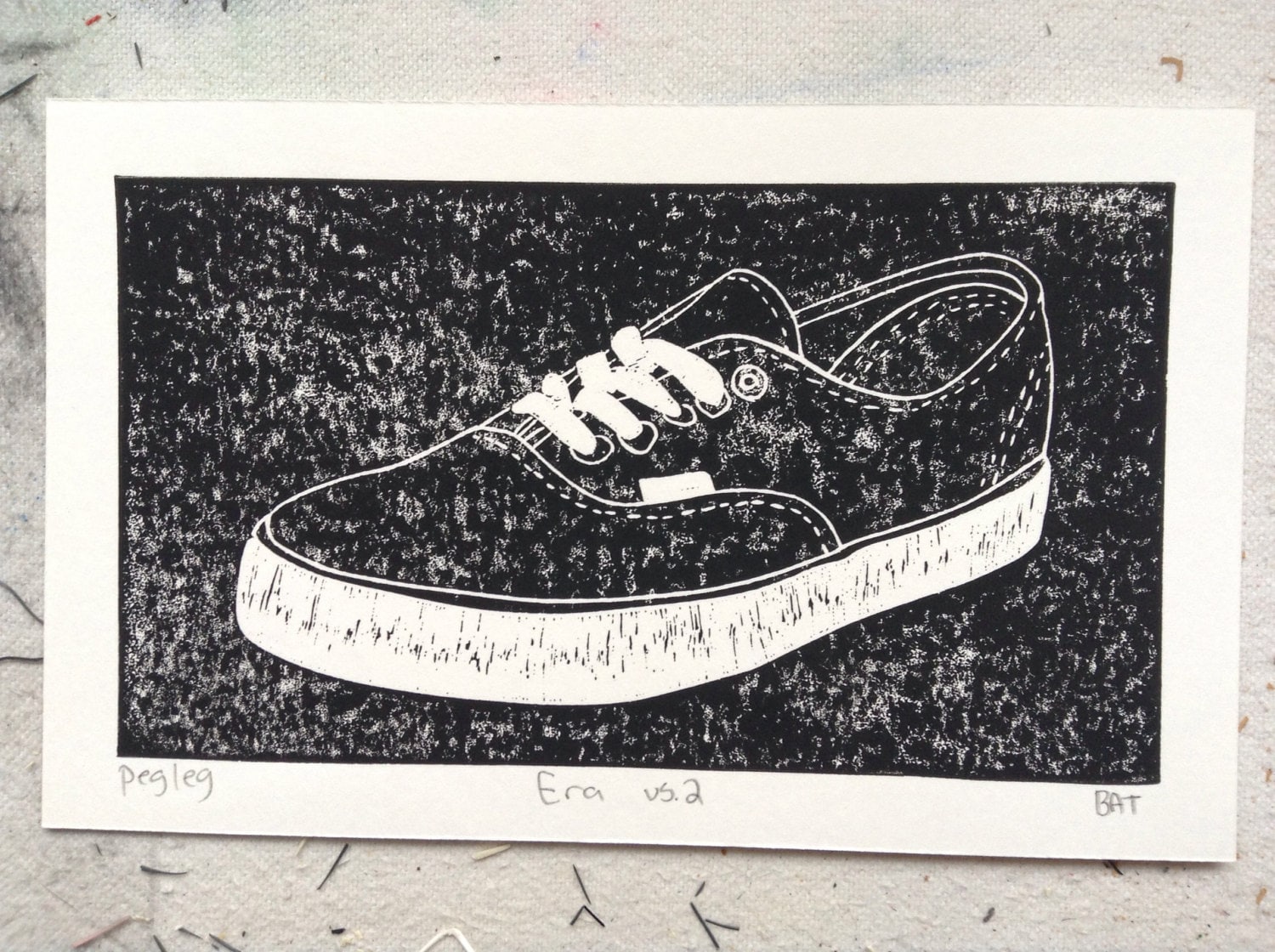 shoe template vans era drawing Vans Era