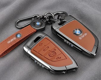 BMW-Style Autoschlüsselhülle – Metall-Schlüsseletui, luxuriöses Schlüsselanhänger-Accessoire