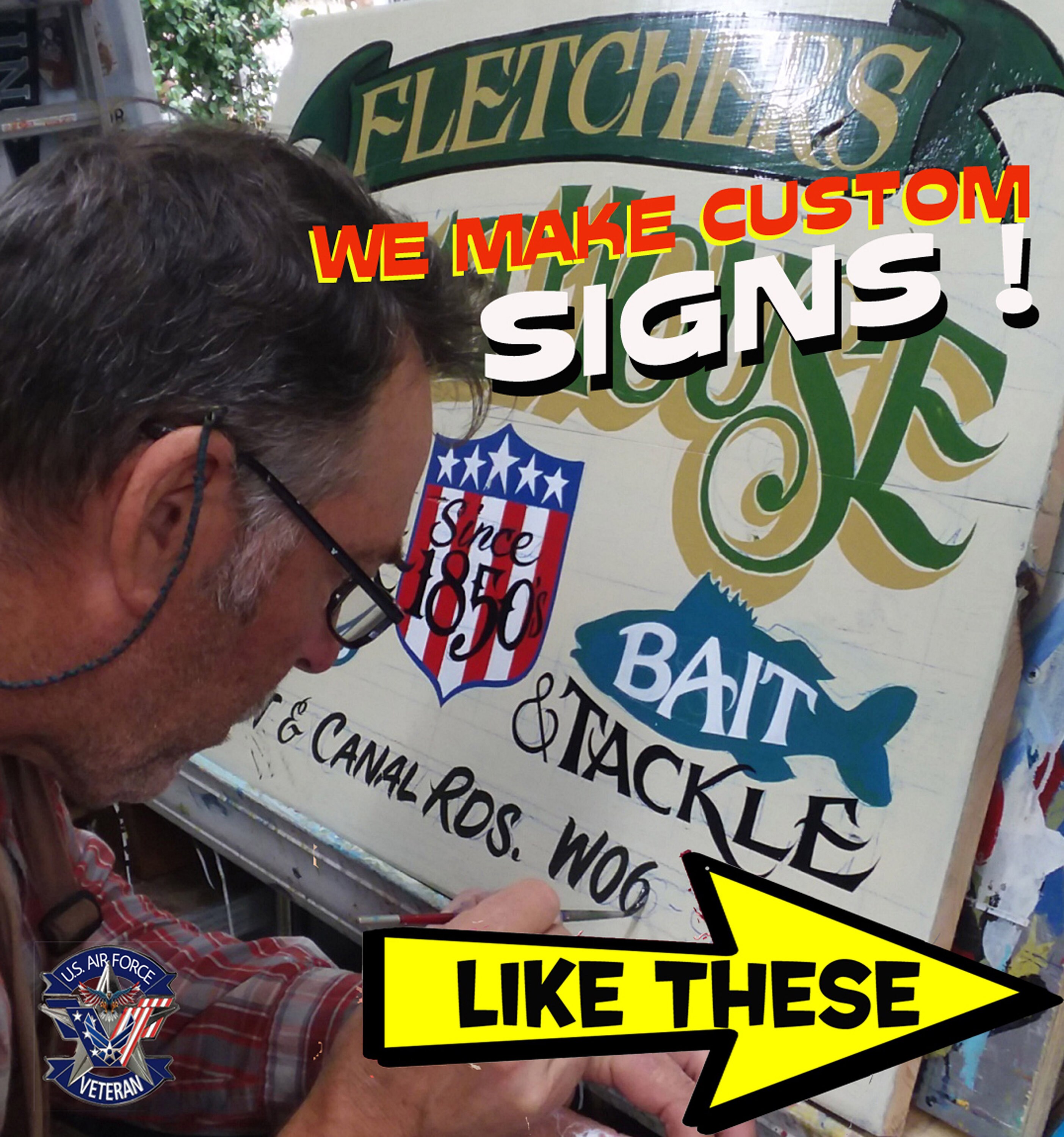 Tattoo Shop Rules Policy Print from an original hand painted Etsy