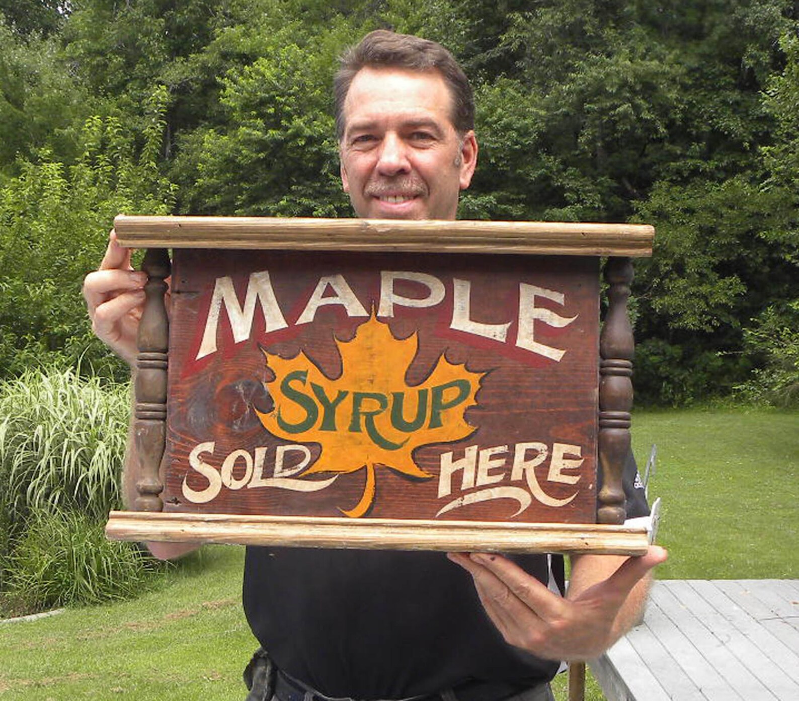 Maple Syrup Sign original hand made Etsy