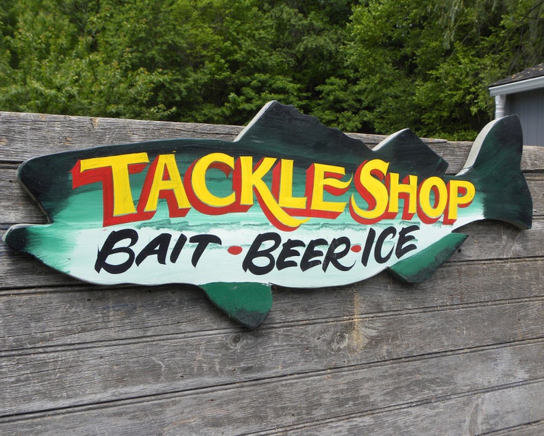 Crisfield Tackle Shop Fishing Print Etsy