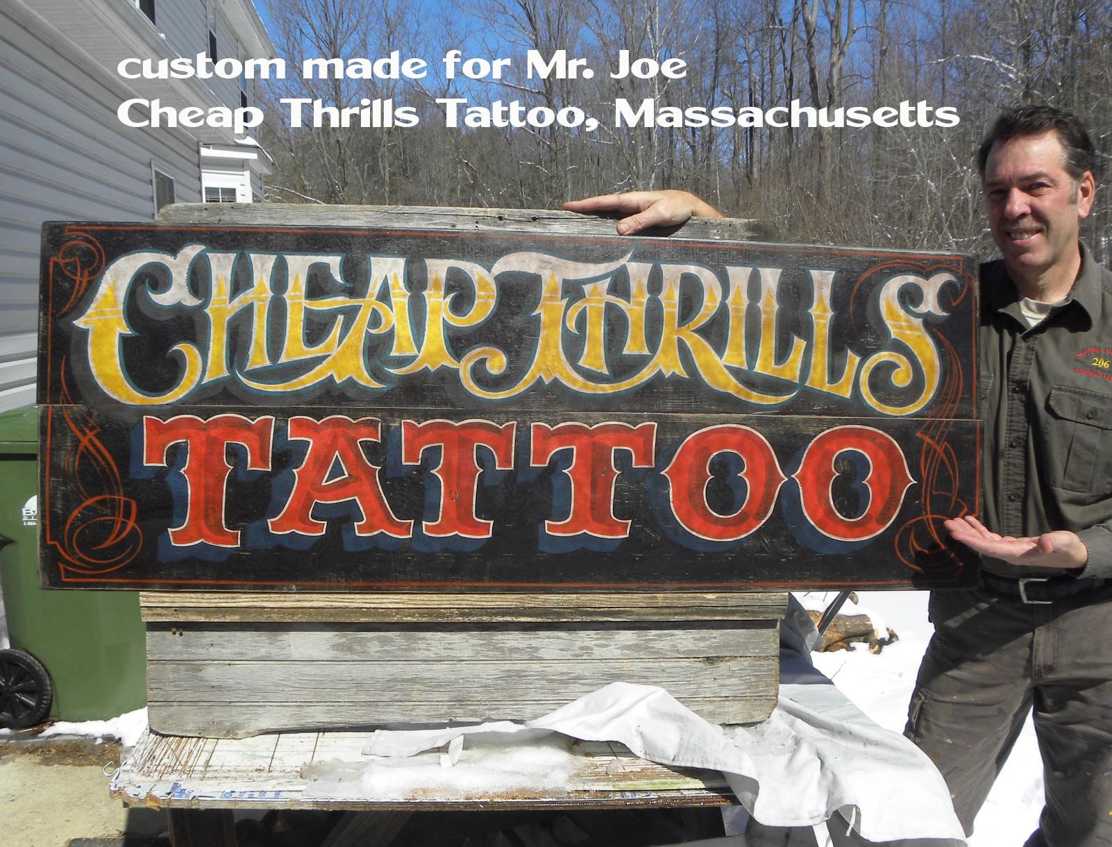 Tattoo Shop Rules Policy Print From an Original Hand Painted Etsy