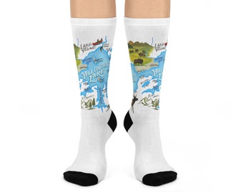 Yellowstone National Park Socks