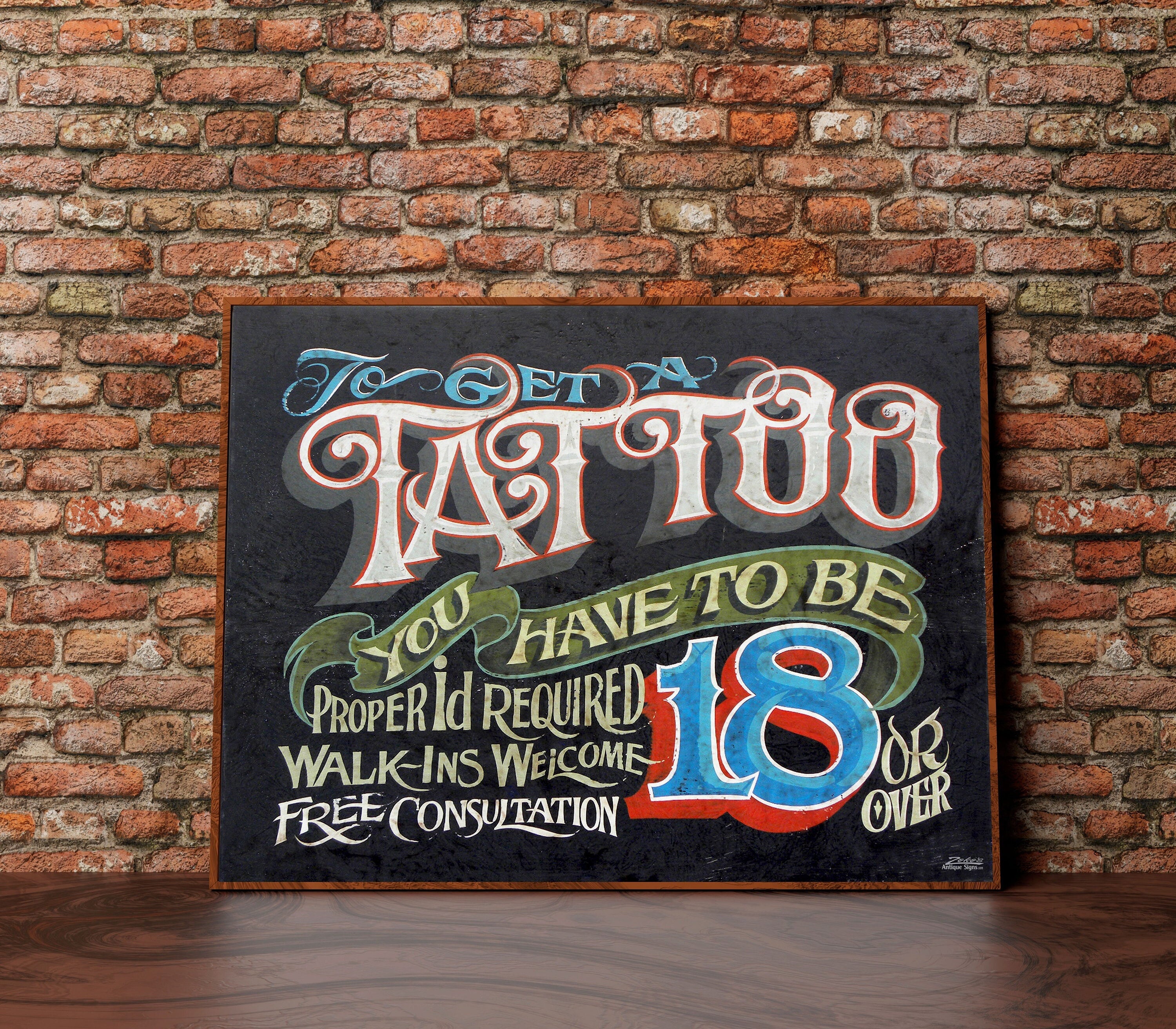 Tattoo Artist Gift, Custom Tat Shop Sign, Tattoo Studio Decor, Personalized  Ink Studio Wall Art, Photo Collage Print - Stunning Gift Store