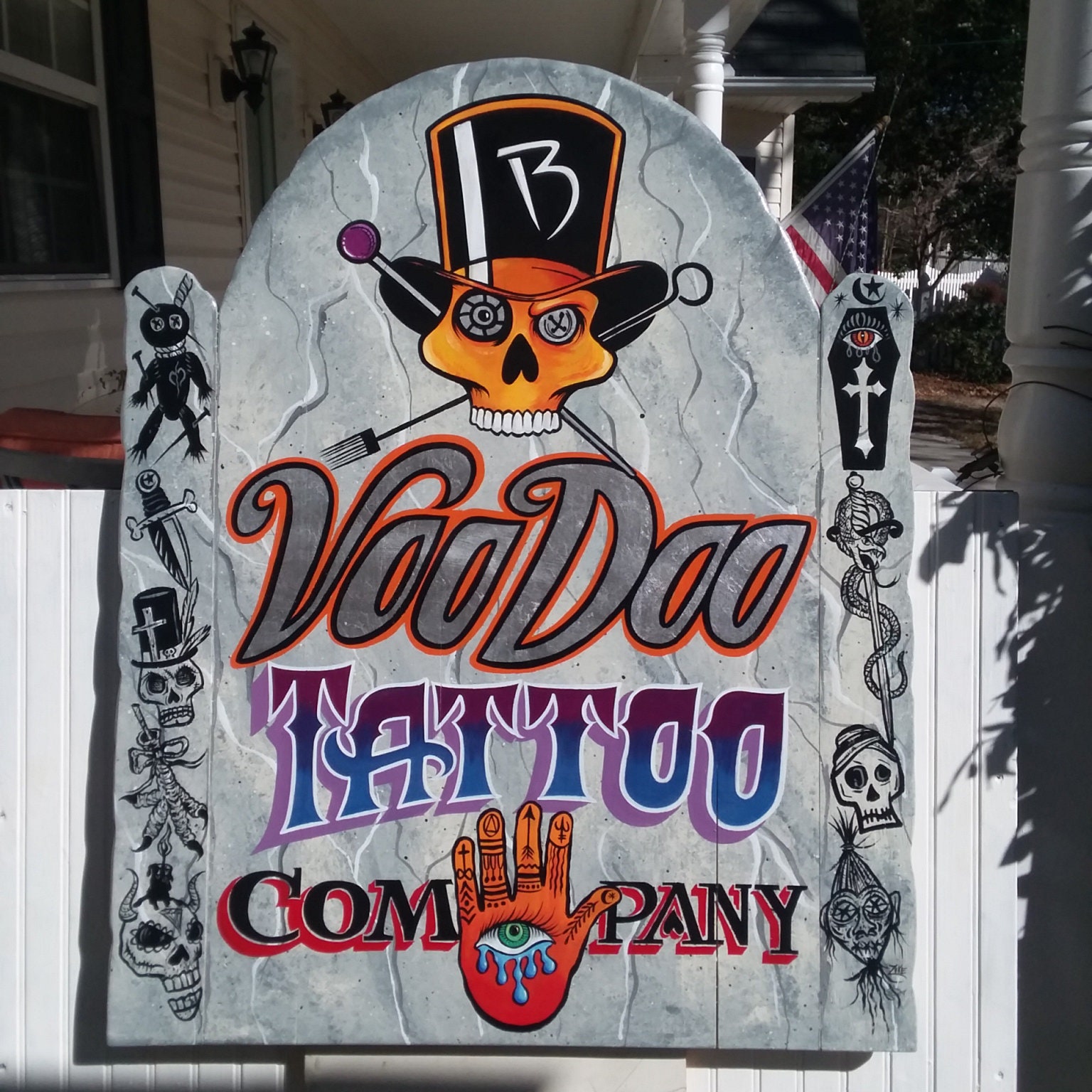 Tattoo Shop Policy Print From an Original Hand Painted and | Etsy