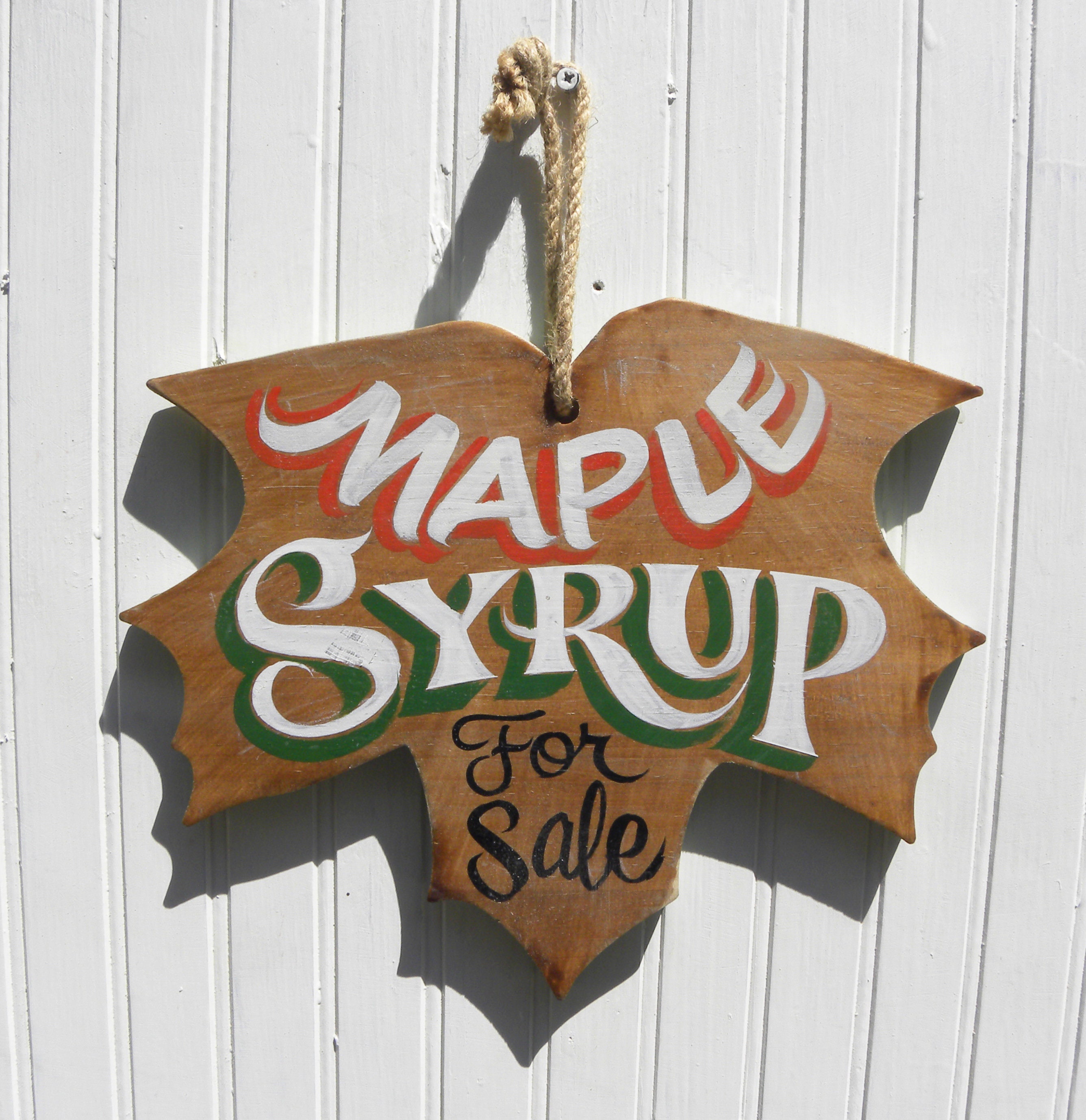 Maple Syrup SignOriginal handmade sugar shack vermont Etsy