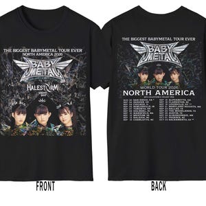Babymetal Tour Shirt - Etsy