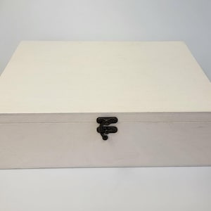 Holzkiste weiss