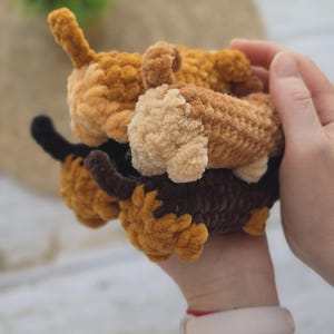 Mini Dachshund Crochet Pattern | No Sew Amigurumi Dog (PDF Download) image 5