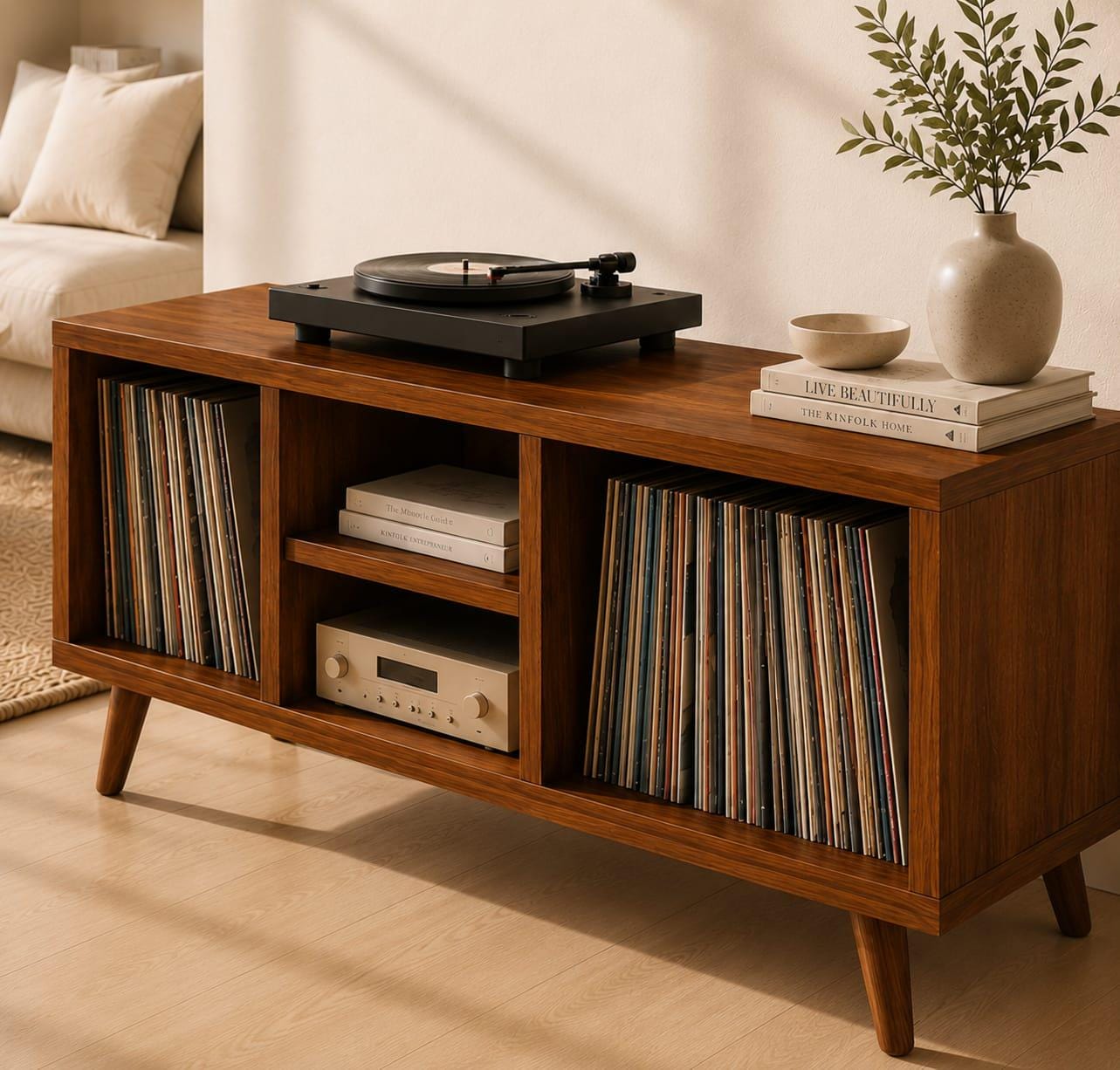 Vintage record rack - Etsy 日本